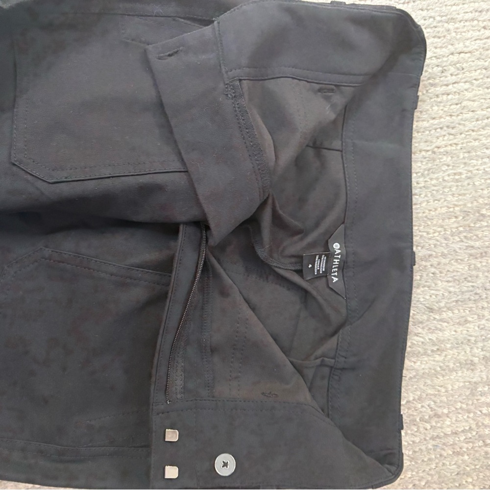 Athleta Black Track Pants